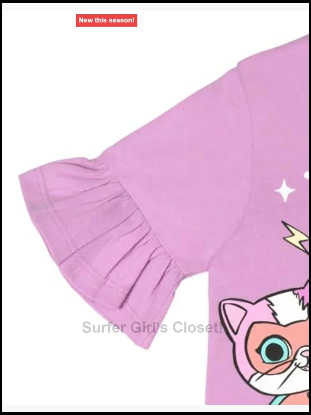 Girls' 2-Piece Short Sleeve Tee and Gauze Shorts Set